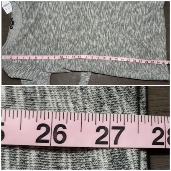 J Crew Mercantile Marled Heather Belted Sweatshirt Size XS - Picture 9 of 13